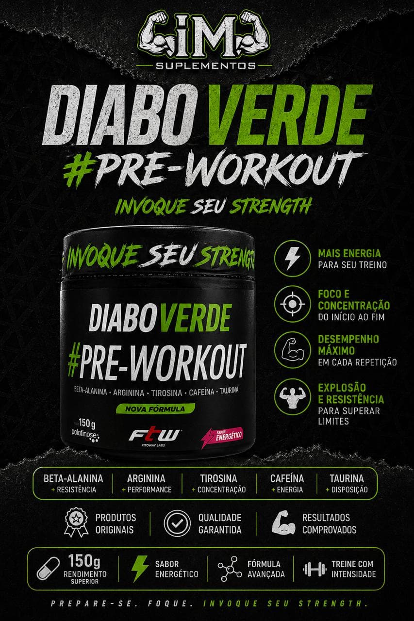 Diabo Verde Pre-Workout 150g