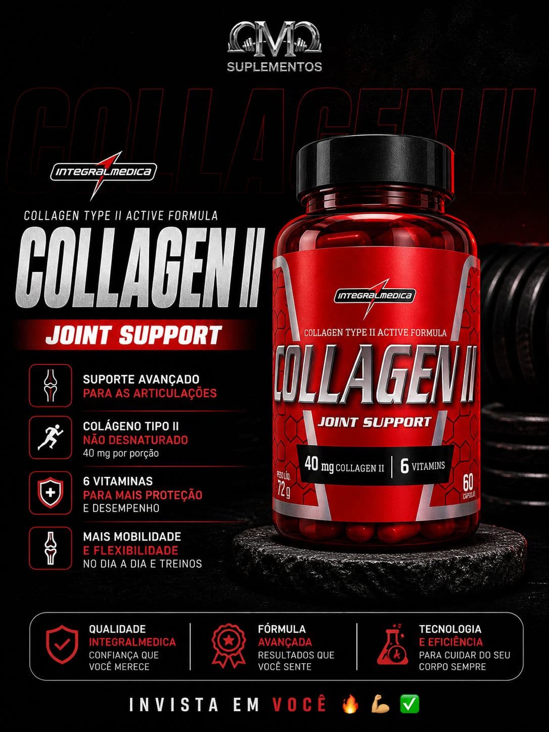 Collagen II Joint Support 60 cÃ¡ps